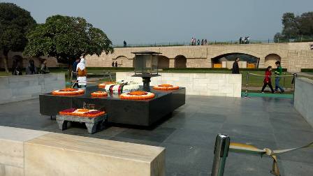 Memorial em homenagem a Gandhi - Delhi - Índia 