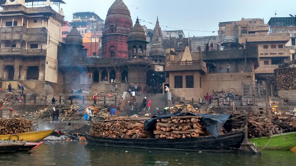 Cremações em Varanasi