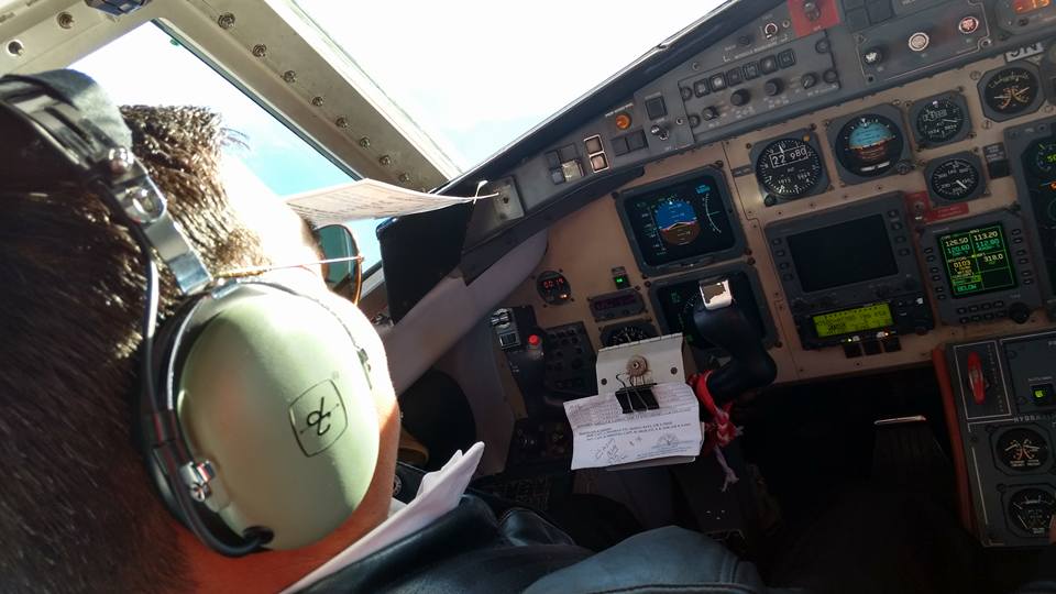 Cockpit da aeronave