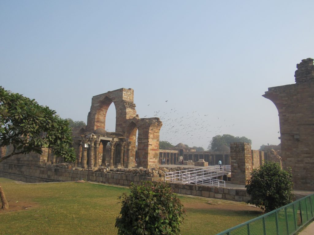 As ruínas do Complexo Qutb - Índia - Nova Delhi