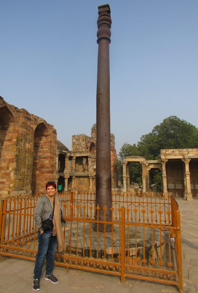 Pilar de Ferro -  Complexo Qutb - Delhi - Índia