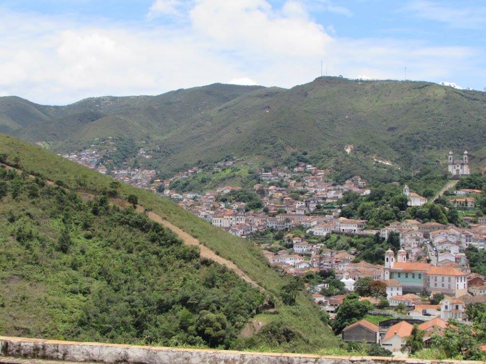 Vista da cidade de Ouro Preto - Minas Gerais