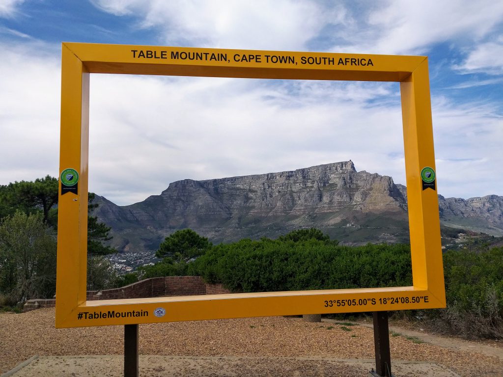 Vista da Table Mountain - Cidade do Cabo - África do Sul