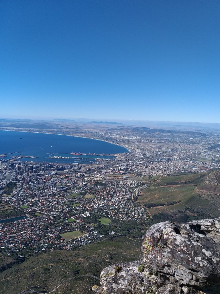 Vista da Cidade do Cabo - África do Sul