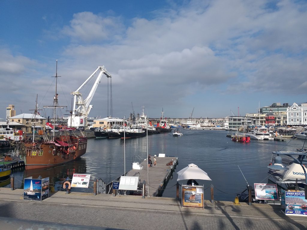 Zona portuária de Waterfront - Cidade do Cabo - África do Sul