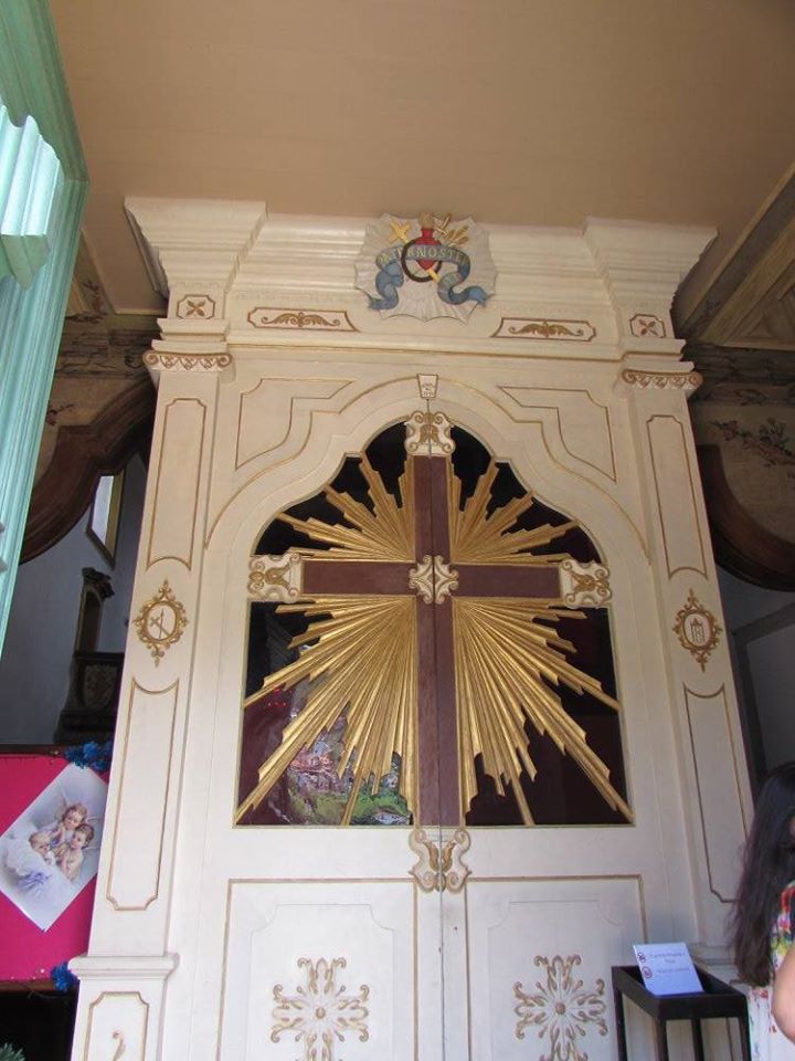 Interior de uma das igrejas de Ouro Preto - Minas Gerais