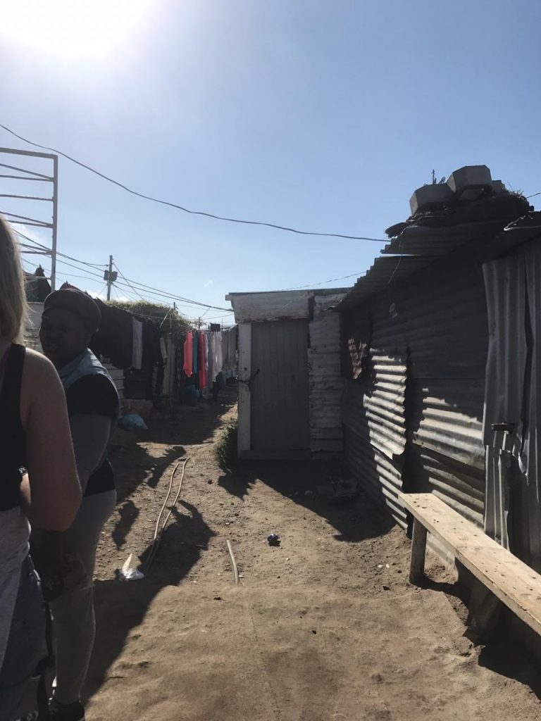 Favela na Cidade do Cabo - África do Sul