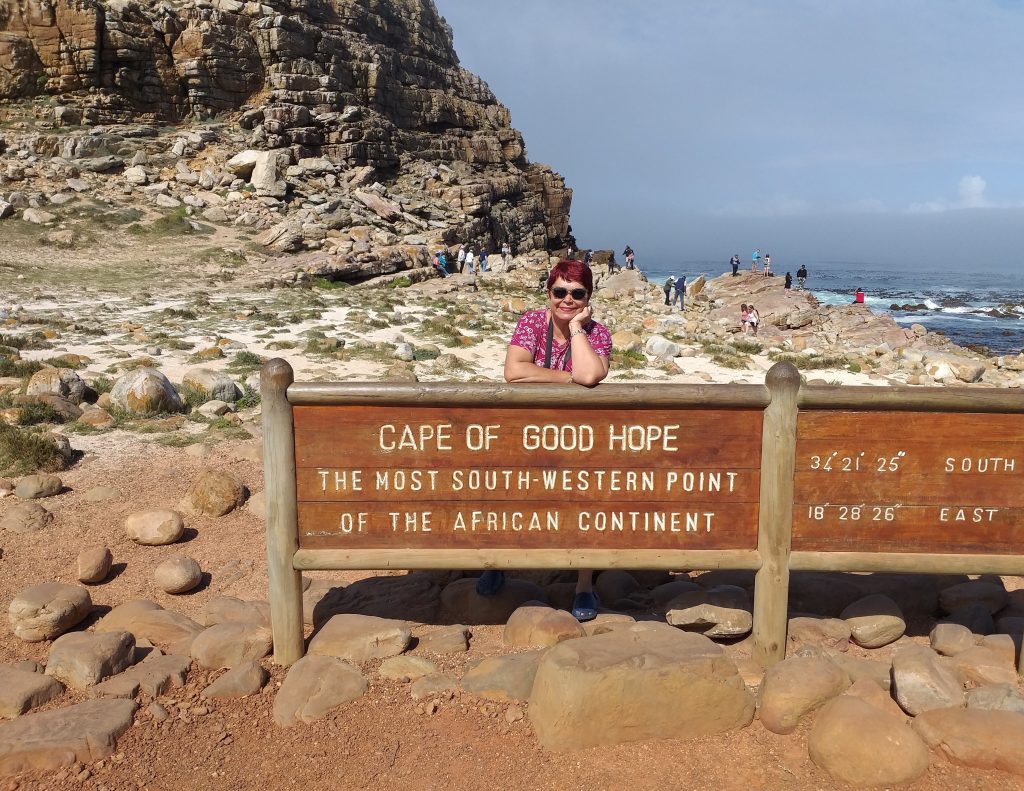 Placa clássica no Cabo da Boa Esperança - Cidade do Cabo - África do Sul