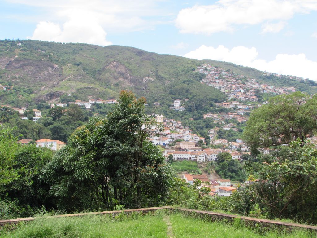 Vista do alto do Museu Casa dos Inconfidentes - Ouro Preto - Minas Gerais